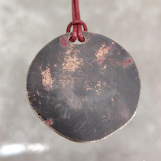 ciondolo Sole Eterno in bronzo rosso