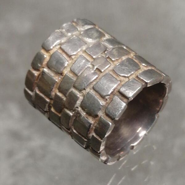 Anello Torre argento misura 13