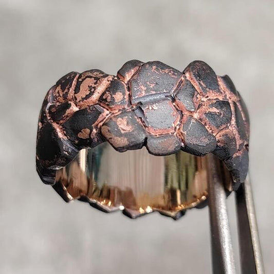 Anello La Cosa in bronzo rosso