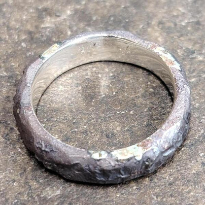 Anello artigianale Zabù in argento 925