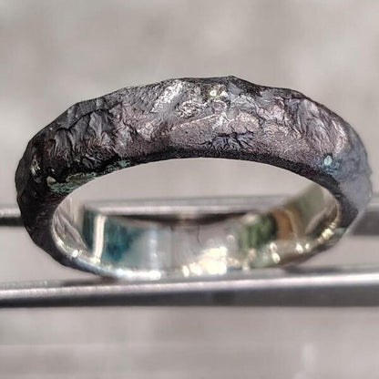 Anello artigianale Zabù in argento 925