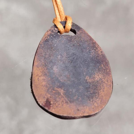 Ciondolo Segno primordiale in bronzo rosso