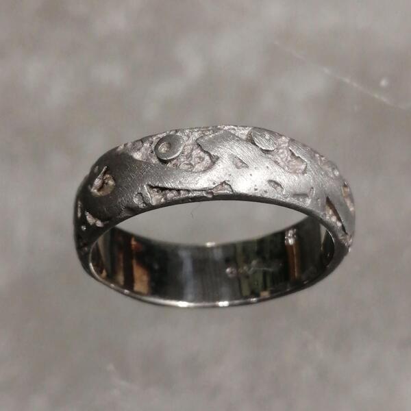 Anello artigianale Aladino argento 925