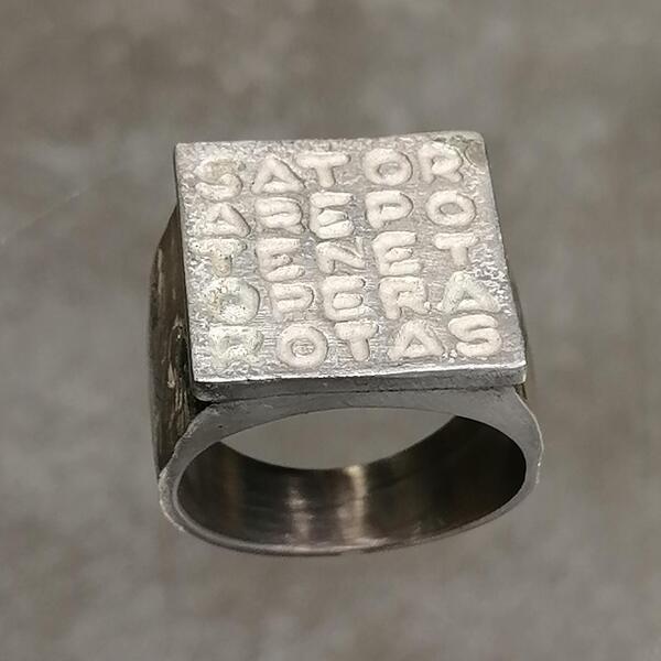 Anello Sator in argento 925
