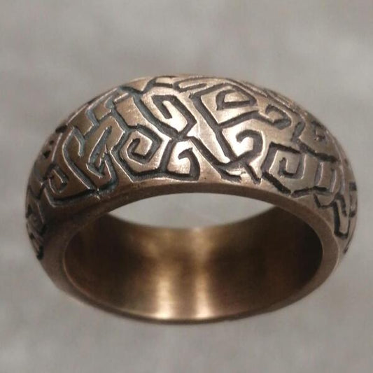 Anello matisse in bronzo mis 25