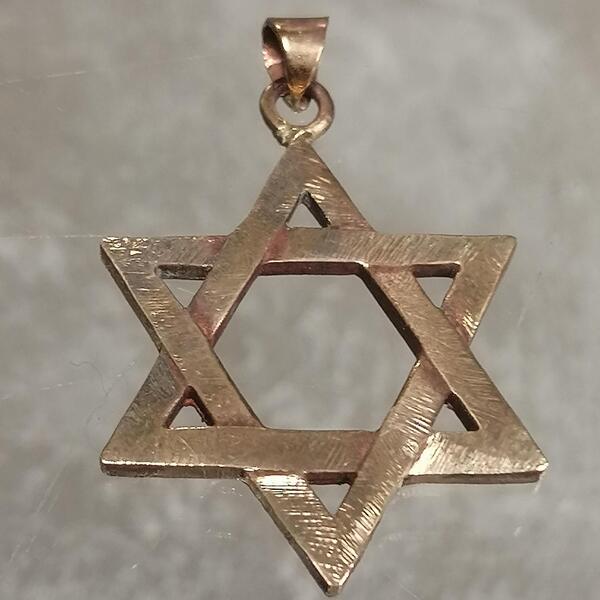 Stella  di david artigianale