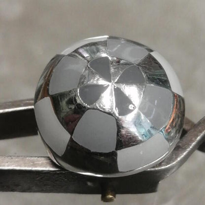 Anello artigianale Tipon in argento 925  e smalto