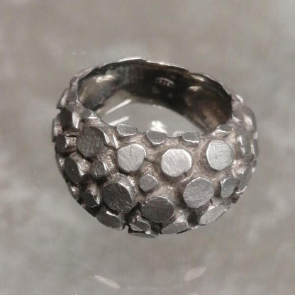 Anello artigianale Timo in argento 925