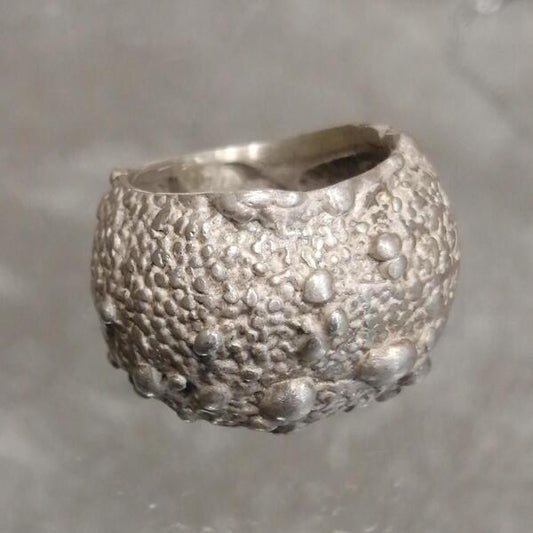 Anello Cratere argento misura 13