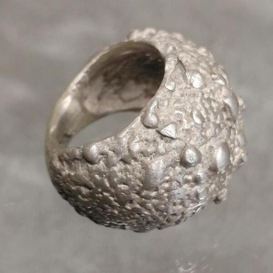 Anello Cratere argento misura 13
