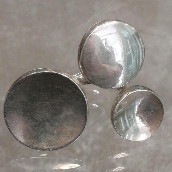 Anello artigianale  Sirio in argento 925