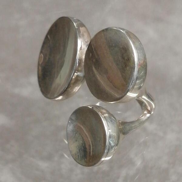 Anello artigianale  Sirio in argento 925