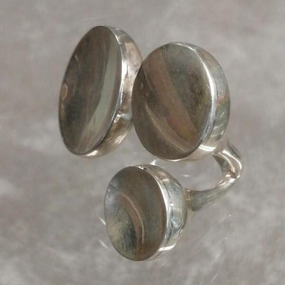 Anello artigianale  Sirio in argento 925