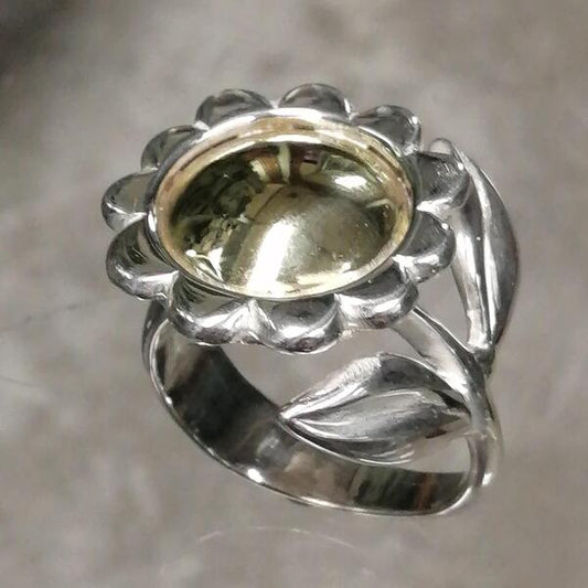 Anello SOLEL in argento e bronzo mis 13