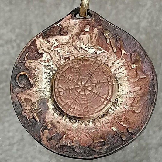 CIONDOLO  ZODIACI IN BRONZO