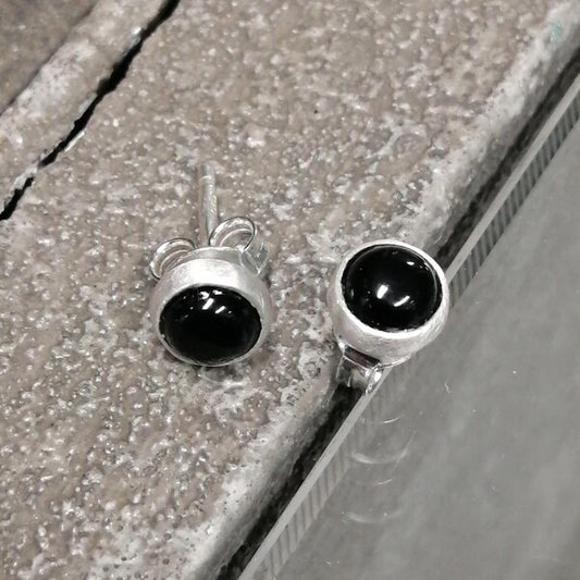 ORECCHINI ORIS   MINIMAL ONICE IN ARGENTO E ONICI